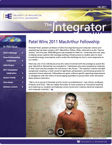 The Integrator Fall 2011